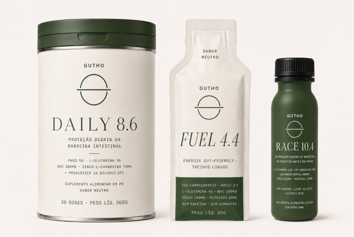 GUTHO Daily 8.6, Fuel 4.4 e Race 10.4